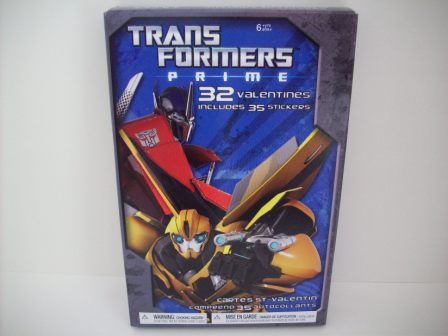 Valentines - Transformers Prime - 32 Count (NEW)
